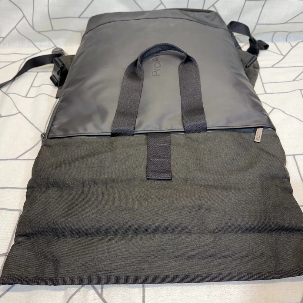 Asus ProArt Backpack One Size Black Roll Top Laptop Bag Tech Daypack